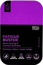 Fajas de Alma Fatiga Buster Ginseng, Maca, Café Verde, Reduce la fatiga mental y física, Berries mixtas Flavor, Absorb rápido, Uso diario, azúcar cero, Vegan, 30 Strips Pack