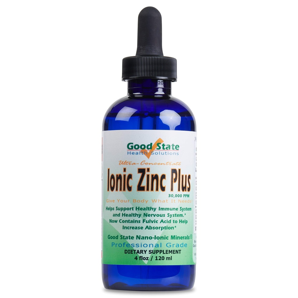 Good State Liquid Zinc Plus Ultra Concentrate Suplemento 425, 4 fl oz, 1 Conde