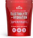 B.rad Superfruits Hydration " Electrolyte Beverage ¦ La bebida perfecta de energía de la naturaleza ¦ Freeze-Dried High-Antioxidant Tropical Fruit Powder ← 10.8 Ounces, 30 Servings