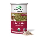 ORGANIC INDIA Psyllium Herbal Powder - Suplemento completo de fibra de Husk, soporte de digestión, Vegan, libre de gluten, USDA Certified Organic, Non-GMO, Soluble & Insoluble Fuente de fibra - 12 oz