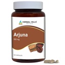 HERBAL HILLS Arjuna Capsules (Terminalia Arjuna) Silencio 120 Conde (500 mg) Silencio Estandarizado Extracto Wellness and Health Supplements with Arjuna Bark Extract