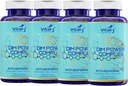 Complejo de 4 en 1 DIM de Potent 300mg - Balance de Estrógeno y Metabolismo, Suplemento de Apoyo de Energía y Menopausa con Bioperina (x4), Calcio y Extracto de Brocoli - para Mujeres y Hombres 120