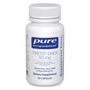 Encapsulaciones puras 7-Keto DHEA 50 mg ← Unique DHEA Metabolite Suplemento de Apoyo a la Termogénesis y Composición del Cuerpo Saludable*