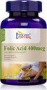 (3 Pack) Esmond Natural: Folic Acid 400mcg (Apoyo al embarazo, Mantener las funciones de salud), GMP, Natural Product Assn Certificado, Made in USA - 400mcg, 180 Tablets