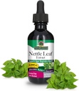 Respuesta de la naturaleza Nettle Leaf with Organic Alcohol, 2-Fluid Ounces  Herbal Supplement ← Immune Heath ← Non-GMO, Kosher, Gluten-Free
