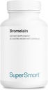 Supersmart - Bromelain 1500 mg 3000 GDU Por día - Enzymes Extracto de Pineapple Roots - Sistema Digestivo Booster Silencio No GMO &amp; Gluten Gratis - 90 DR Capsules