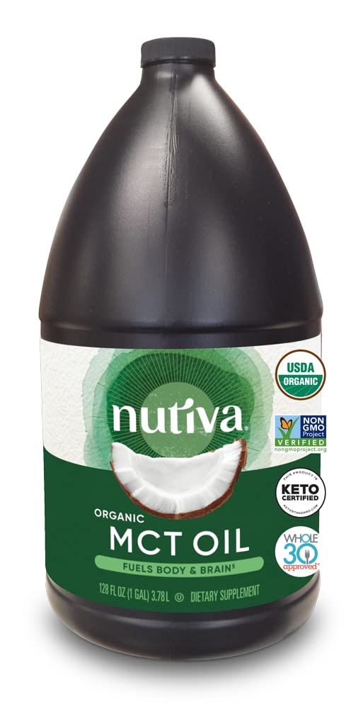 Nutiva Orgánica MCT Oil, 128 Fl Oz