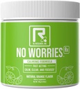 NO Worries Rx - GABA, L-Theanine, L-Glycine, Betaine Anhydrous, Kava Kava Extract, L-Taurine, DMAE - Actuación rápida