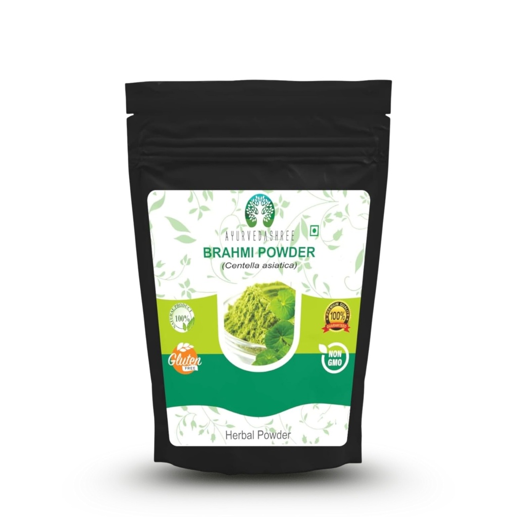 Centella asiatica Powder 50 Gm Conozco como Gotu Kola, brahmi I Mandupakarni Powder I Non GMO I Gluten Free I Vegan