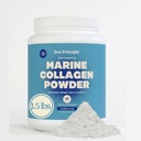 Principio Zen Peptides de Collagen Marine Powder 1.5 lb. Pescado salvaje, no OGM. Admite la piel sana, el pelo, las articulaciones y los huesos. Tipos hidrolizados I, II, III Proteína IV. Aminoácidos. Fácil de mezclar.