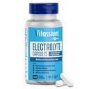 Vitassium Electrolyte Capsules, Electrolytes for The Management of POTS and High Sodium Diets (500mg Sodium - 100mg Potassium), Unflavored, 100 Salt Pills (Tamaño 0)