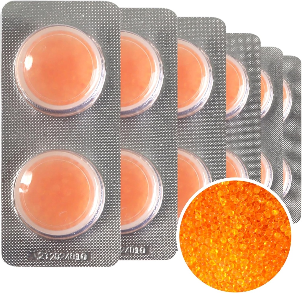 12-Pack Hearing Aid Dryer Capsules C adultoC Drying Dehumidifier Caps Accesorios para Phonak, Starkey y Unitron Charger Case o cualquier tipo de ayuda auditiva Case Supplies Eso puede almacenar cápsulas secas (3Garm)