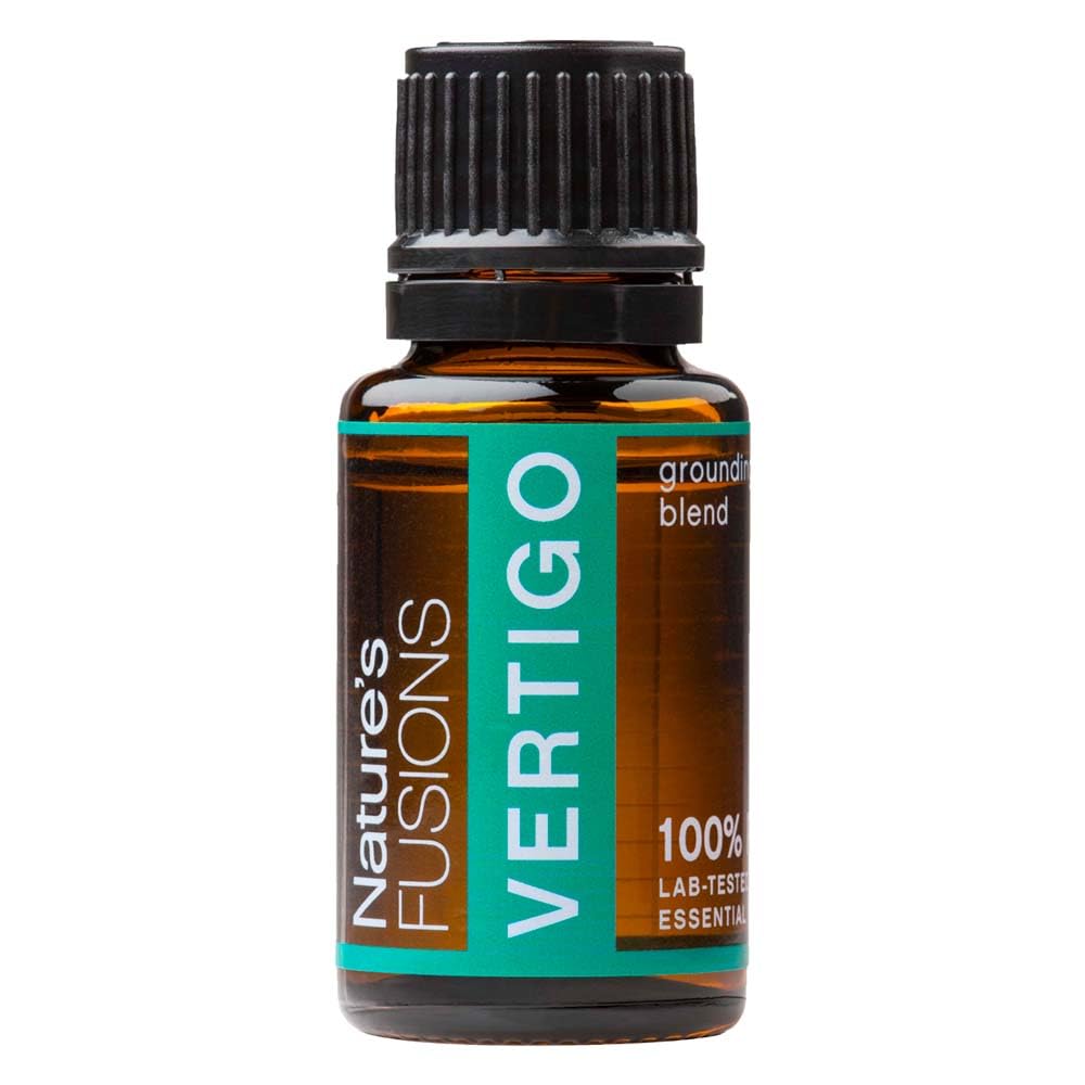Alivio del vértigo de las Fusiones de la Naturaleza, Alivio del Petróleo de Nausea Alivio del Aceite Esencial de Nausea (15ml) - Alivio de la Enfermedad de Moción de Activo rápido, Alivio de la Enfermedad de la Mañana, Alivio del Mareo, &amp; Medicina del vértigo