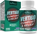 Liposomal Vertigo Suplemento 1600MG, Advanced Absorption Formula, Natural Inner Ear Balance Suplemento con Ginger &amp; Ginkgo Biloba Extracto, 60 Softgels, 30-Day Supply