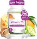 Zahler - Vitamina Avanzada D3 1000 U Softgels (120 Conde) Kosher Végetariana Vitamina D para soporte inmunitario, bonificación, dientes &amp; salud muscular - Easy Swallow VIT D 3