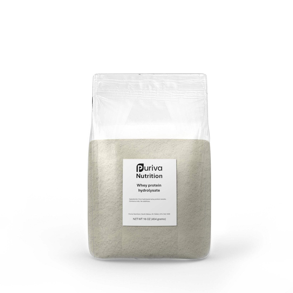 Polvo Proteína, Hidrolyzed Whey Protein Isolate, Plain, 1 Libra