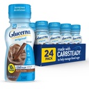 Glucerna Original Diabetes Care Shake, Rich Chocolate, Diabetic Meal Replacement to Support Blood Sugar Management, 10g Protein, 180 Calories, Listo para beber, 8-fl-oz Bottle, 24 Pack