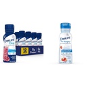 Asegurar la bebida de nutrición limpia líquida, grasa 0g, 8g de proteína, granada de arándanos " Asegurar la pre-cirugía, bebida de carbohidratos transparentes, fresa, 10 Fl Oz (Pack of 4)