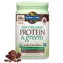 GARDEN OF LIFE Organic Chocolate Protein & Greens, 21.51 OZ