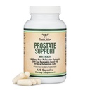 Suplemento de apoyo de próstata para la salud de los hombres (120 cápsulas) Un servicio por día durante 30 días apoya la función de próstata y el control urinario (Saw Palmetto, Pumpkin Seed Oil, Selenium) por la madera doble