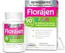 Florajen Kids Probiotic, 6 Billion CFUs, Refrigerated Probiotics for Kids, Multi Culture Probiotic Supplement, Relieves Occasional Gas, Bloating & Constipation, Supports Gut Health, 30 Ct (3 Pack)