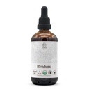 Brahmi USDA Orgánica ← Extracto libre de alcohol, gotas herbales orgánicas, Suplemento TENIDO Tintura Hecho de Brahmi orgánico 100% certificado (Bacopa Monnieri) Herb seco 4 oz