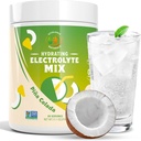 Electrolyte Powder – Sugar-Free Hydration Mix with Magnesium, Potassium, Calcium & Sodium | Zero Carb Electrolyte Drink for Muscle Recovery, Cramp Relief & Energy | 90 Servings