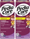 Tos infantil " Congestión Medicina Líquida para Tos, Congestión de tórax y síntomas fríos del moco, No somnoliento, Edades 4+, Sabor de la uva, 4 fl oz (2 Pack)