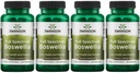 Swanson Double Strength Boswellia-Herbal Supplement Promoting Joint Support-Ayurvedic Herb for Joint Flexibility & Mobility Support-Made w/Boswellia Serrata Resin-(60 Capsules, 800mg Cada) 4 Pack