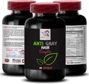 Anti gray hair pills - ANTI GRAY HAIR COMPLEX - Gray hair reversal, Color revival, Hair tone, Color vitality booster, Fresh color, Anti gray hair supplement, Hair transformation 1 Bottle 60 Capsules