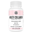 Collagen Capsules with Biotin, Hyaluronic Acid, Vitamin C, Hydrolyzed Multi Collagen Peptide Capsules Types I, II, III, V, X For Skin, Hair, Nails and Joint Health Supplement* 120 Count