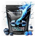 Creatine Monohydrate Gummies - Muscle Growth, Performance, Endurance - 5 Gram Creatine per Serving - Vegan, Non-GMO, Gluten-Free, Made in USA - 90ct (90 Count, Sour Blue Raspberry)