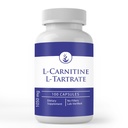 Ingredientes originales puros L-Carnitine L-Tartrate (100 capsules) Siempre puros, sin aditivos o explosivos, Lab Verified