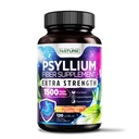 Psyllium Husk Capsules 1500mg - Suplemento de fibra - Láminas de fibra de solución natural con psyllium Husk Powder - Apoyos Gut digestivo y salud de colon - No GMO, libre de gluten, Vegan - 120 cápsulas