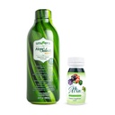 Univera para ir Pack Aloe Vera Juice, Orgánica Aloe Vera, Mango Flavor Xtra Minis, Complejo de fruta multimineral, 15 ingredientes naturales,