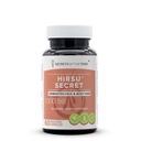 Hirsu Secret 60 cápsulas, 1000 mg, Saw Palmetto, Black Cohosh, Vitex, Spearmint, Lavender, Green Tea. Cara no deseada " pelo corporal (60 cápsulas)