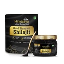 Shilajit puro Resin tención La mayoría de los posibles Shilajit de India, Oro Grado para Hombres &amp; Mujeres, 75 Servimientos para el Boost de Energía, 85+ Minerales Trace, 77% Ácido Fulvico, Lab Tested, 30g