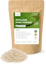 Elemento cósmico 100% puro Psyllium Husk Powder Orgánico – Finely Ground Fiber Supplement for Regularity " Keto  durable Psyllium Husk Powder for Baking and Gluten-Free Bread – 16 oz