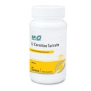Klaire Labs SFI Health L-Carnitine Tartrate - 500 mg Amino Acid, Stabilized L-Carnitine - No Synthetic D-Carnitine (60 cápsulas)