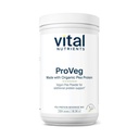 Vital Nutrients ProVeg Organic Pea Protein 524g ← Vegan Pea Protein Powder  23g Protein per Serving  suya Natural Vanilla Flavor ← Gluten, Dairy, Soy Free ← Non-GMO Silencio 16 Servings