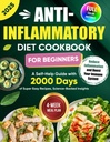 Anti-Inflammatory Diet Cookbook for Beginners: A Self-Help Guide with 2000 Days of Super Easy Recipes, Science-Backed Insights, and a 4-Week Meal Plan ... Inflamación y Boost Your Immune System