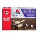 Atkins Endulge Chocolate Coconut Bar, Dessert Favorite, High in Fiber, 1g Sugar, 10 Count