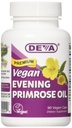 Deva Vegan Vitaminas Evening Primrose Oil Vcap, 90 Cuenta
