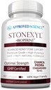 Ciencia Aprobada Stonexyl - Soporte herbario para piedras de riñón - 60 cápsulas - Chanca Piedra - Absorción alta -1 mes fuente - Vegan