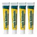 CareAll Triple Antibiotic Ointment 1.0 oz (4 Pack), First Aid Ointment for Minor Scrapes, Cuts, and Burns to Help Prevent Infection, Compare to The Active Ingredients of The Leading Brand