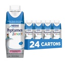 Peptamen Junior Suplemento, Strawberry, 8.45 Fluid Ounce, Pack of 24