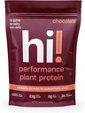 Rendimiento Planta Proteína Polvo de proteínas Silencio 3x Mejor Absorción de Aminoácidos tóxico Dairy Free Protein Powder " BCAAs ANTE Enzymes Digestivos para la Digestión Fácil ← 23g Proteína, 140 Calories por Serving (Chocolate)