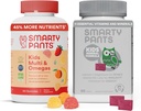SmartyPants Kids Multivitamin Gummies & Kids Mineral Chews: Multivitamin with Omega 3 Fish Oil (EPA/DHA) and Multimineral with Magnesium Citrate & Calcium, 30 Day Supply Each