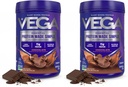 Vega Protein Hecho Simple, Chocolate Oscuro - Stevia Free Vegan Protein Powder, Planta Basada, Saludable, Gluten Gratis, Pea Protein for Women and Men, 9.6 oz (Packaging May Vary) (Pack of 2)