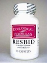 Ecological Formulas - Resbid N-Ace-L-Cys (Timed Rel) 60 caps